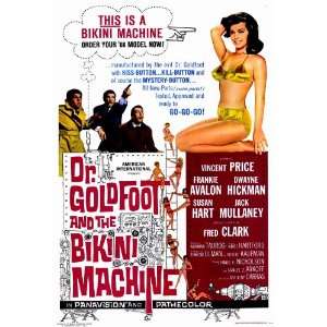 Doctor Goldfoot and the Bikini Machine (1965) 27 x 40 Movie Poster 
