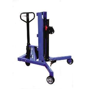   pallet truck. Hydraulic system lifts up to 1000 lbs, Dimension 39 L x