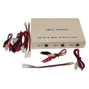 36 Volt 3 Channel Smart Charger for three 9.6V   18V NiMHNiCd Battery 
