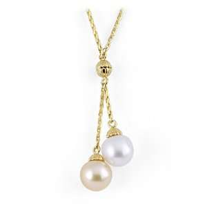  South Sea Mixed Pearl Necklace in 14K Yellow Gold Maui 