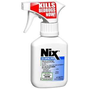  Special pack of 5 Nix Lice Control Spray   5 oz Health 
