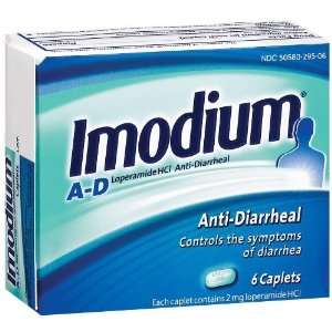  Imodium Anti Diarrheal Caplets 6 Count Health & Personal 