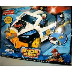 Rescue Heroes Camouflage Crew Police Cruiser Toys & Games