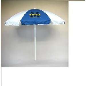  NCAA Michigan Wolverines 72 Beach / Tailgater Umbrella 