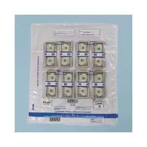  PM Company Clear Currency Bundle Bag, Holds Four Bundles 