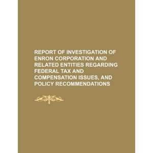  of Enron Corporation and related entities regarding federal tax 