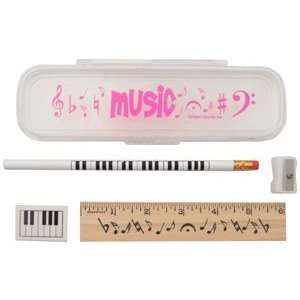 Music G Clef Pencil Case (Magenta 71701) Musical 