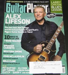 Guitar Player Magazine September 2007 Alex Lifeson  