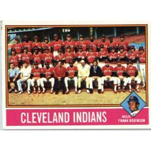  1976 Topps #477 Frank Robinson Cleveland Indians Baseball 