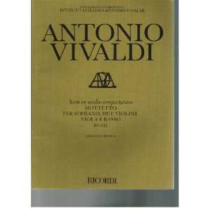 Antonio Vivaldi   Sum in Medio Tempestatum   Soprano, 2 Violins, Viola 