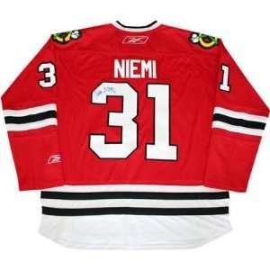  Antti Niemi Autographed Pro Jersey   Autographed NHL Jerseys 