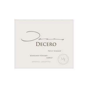  Finca Decero Petit Verdot Remolinos Vineyard 2009 750ML 