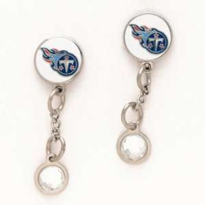  TENNESSEE TITANS OFFICIAL LOGO EARRINGS