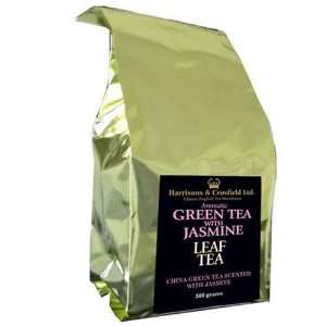 Harrisons & Crosfield Loose Leaf Green Tea with Jasmine, 500 Gram Bag 