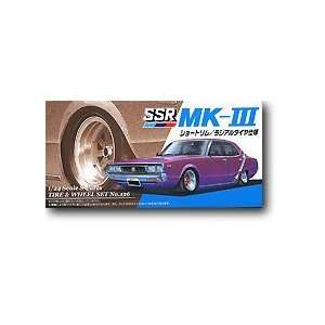  Aoshima #126 SSR Mk3 Wheel 1/24 Model Part Toys & Games