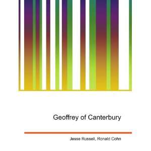  Geoffrey of Canterbury Ronald Cohn Jesse Russell Books