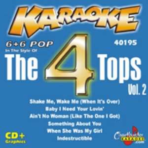    Chartbuster POP6 CDG CB40195 The 4 Tops Vol. 2 