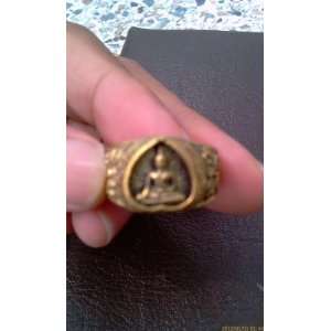   Lucky Ring Lp Kesorn Wat Thapra Thai Buddha Amulet 