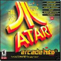 ATARI ARCADE HITS COMPUTER VIDEO 6 GAME CD PC NEW   