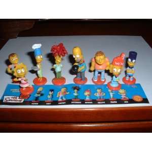    Simpsons Bobbleheads Figure Set 4  Vending Toys Toys & Games