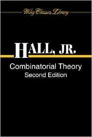   , Vol. 1, (0471315184), Marshall Hall, Textbooks   