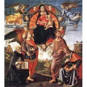   Domenico Ghirlandaio   24 x 26 inches   Madonna in 