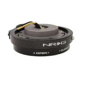 NRG Thin Version Steering Wheel Quick Release Kit Carbon Fiber Color 