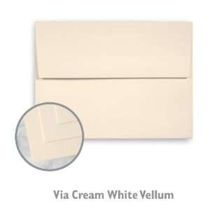  Via Vellum Cream White Envelope   250/Box