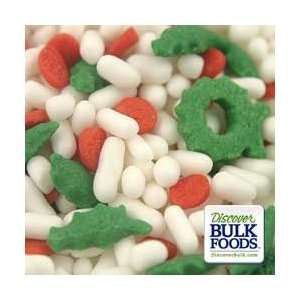 Boughs of Holly Mix ~ Cookie / Cake Toppers ~ Sprinkles * 1/2 Lb 