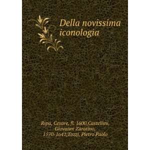 com Della novissima iconologia Cesare, fl. 1600,Castellini, Giovanni 