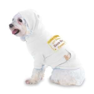 National Douche Bag Champion Hooded T Shirt for Dog or Cat X Small (XS 