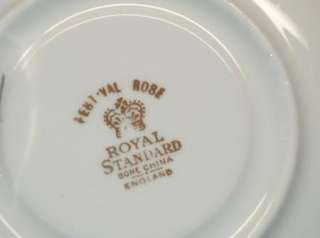 Royal Standard FESTIVAL ROSE GILT Tea cup and saucer  