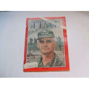   Commander Westmorland Escalation in Vietnam Time Magazine Books