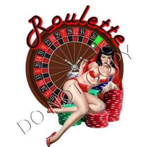  Sexy Gambling Casino Vegas Pinup Decal s198 Musical 