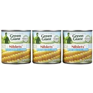 Green Giant Corn Niblets, No Salt, 11 oz, 3 pk  Grocery 