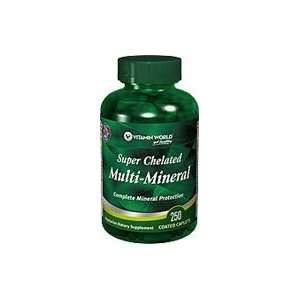  Super Chelated Multi Minerals 250 Tablets Health 