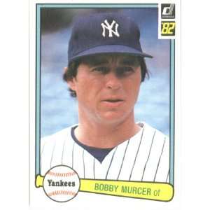  1982 Donruss # 486 Bobby Murcer New York Yankees Baseball 