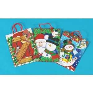  Medium Christmas Gift Bag   7 x 9 x 4 Case Pack 144