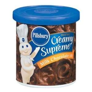 Pillsbury Creamy Supreme Milk Chocolate Frosting 16 oz  