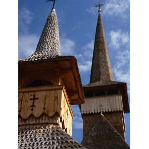 Greco Catholic Dragomiresti Church Spires, Dragomiresti, Vaslui 