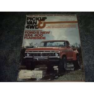  April 1977 Pickup Van and 4wd Mag PICKUP VAN AND 4WD 