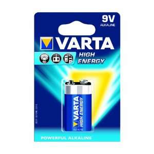  Varta 9V Alkaline Battery Electronics