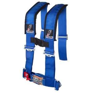  H Style Harness with Sternum Strap (Blue)   Dragonfire 