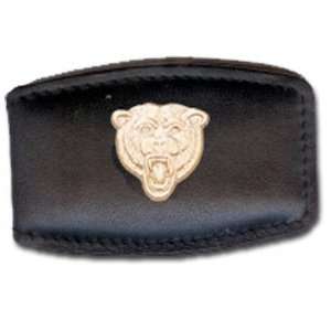  Chicago Bears Silver Leather Money Clip