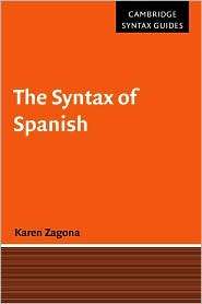   of Spanish, (0521576849), Karen Zagona, Textbooks   