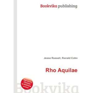  Rho Aquilae Ronald Cohn Jesse Russell Books