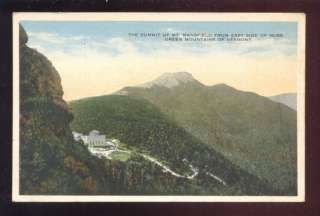 Mt Mansfield Green Mountains of VERMONT Unused POSTCARD  
