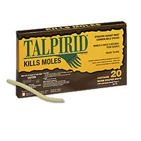 Talpirid Mole Killer Bait Pest Control 5 Boxes 100 worm  