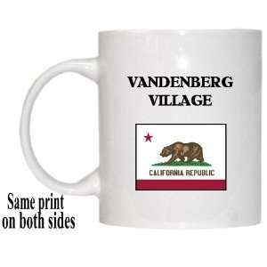  US State Flag   VANDENBERG VILLAGE, California (CA) Mug 