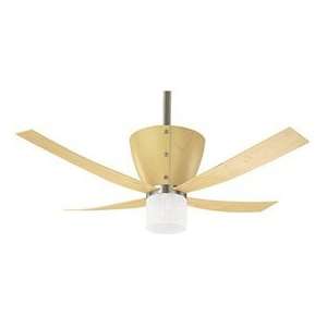   Ceiling Fan 23590  Blonde Beech with 4 Blonde Beech Curved Wood Blades